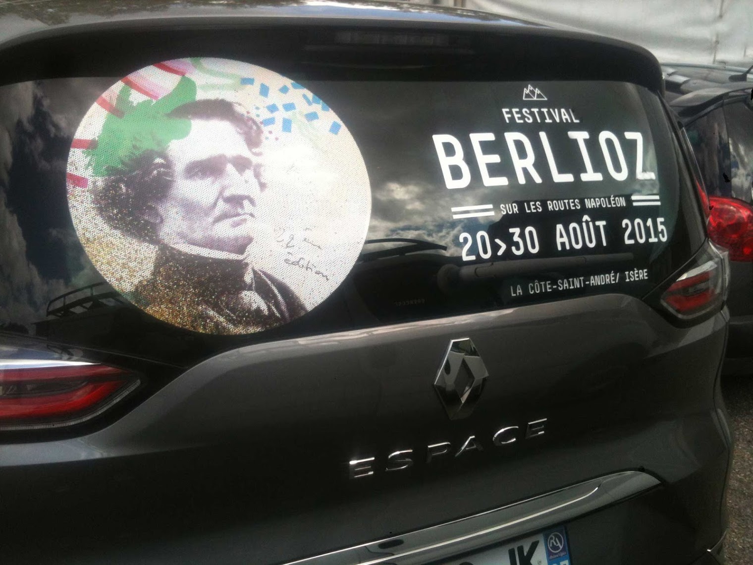 Adhésif voiture Festival Berlioz